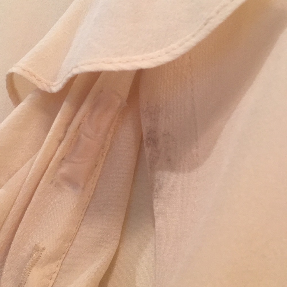 JCrew Silk Ruffle Shell Size 4 - Picture 5 of 7
